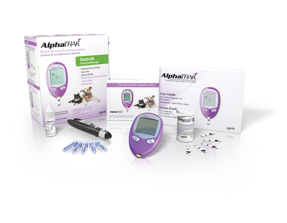 AlphaTRAK-monitoringsysteem voor bloedglucose
